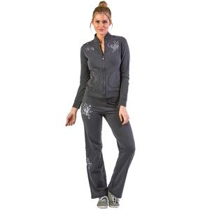 vertigo paris tracksuit set (pants and jacket!)